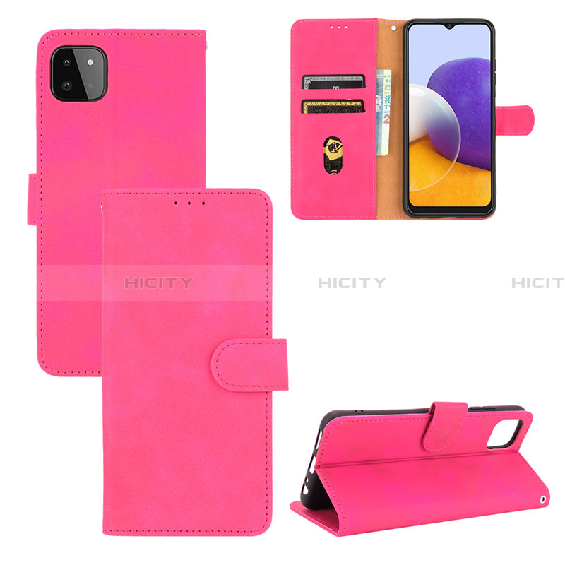 Funda de Cuero Cartera con Soporte Carcasa L03Z para Samsung Galaxy A22 5G