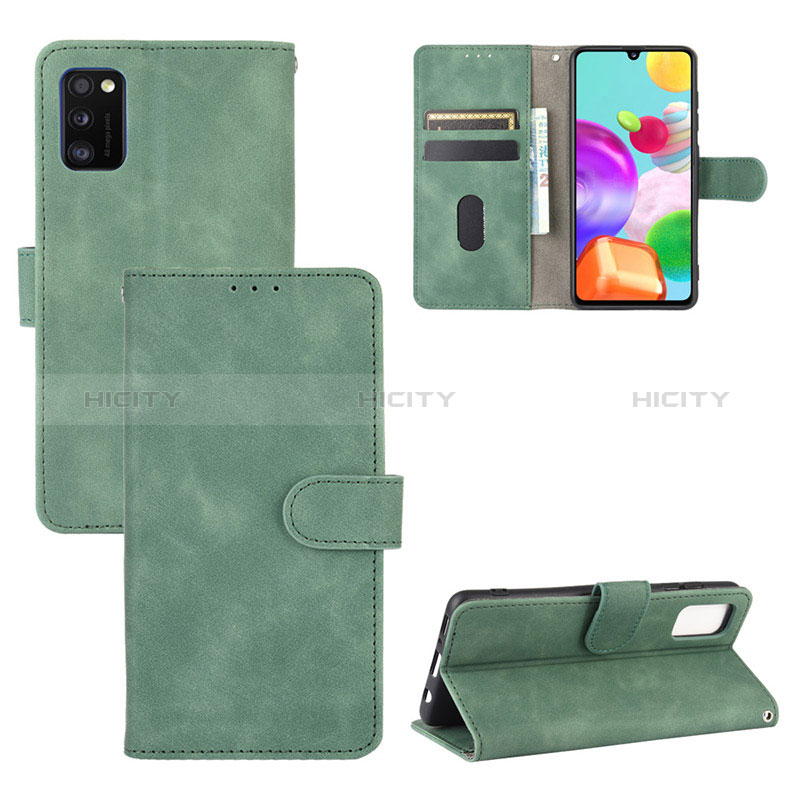 Funda de Cuero Cartera con Soporte Carcasa L03Z para Samsung Galaxy A41