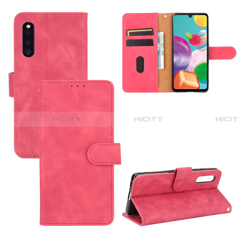 Funda de Cuero Cartera con Soporte Carcasa L03Z para Samsung Galaxy A41 SC-41A