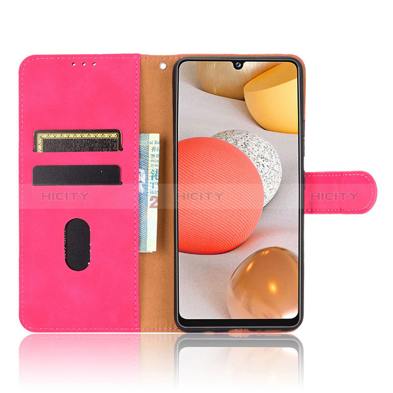 Funda de Cuero Cartera con Soporte Carcasa L03Z para Samsung Galaxy A42 5G