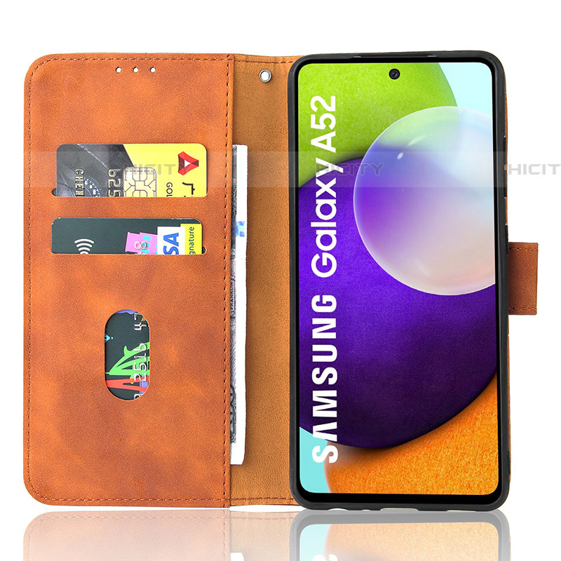 Funda de Cuero Cartera con Soporte Carcasa L03Z para Samsung Galaxy A52 5G