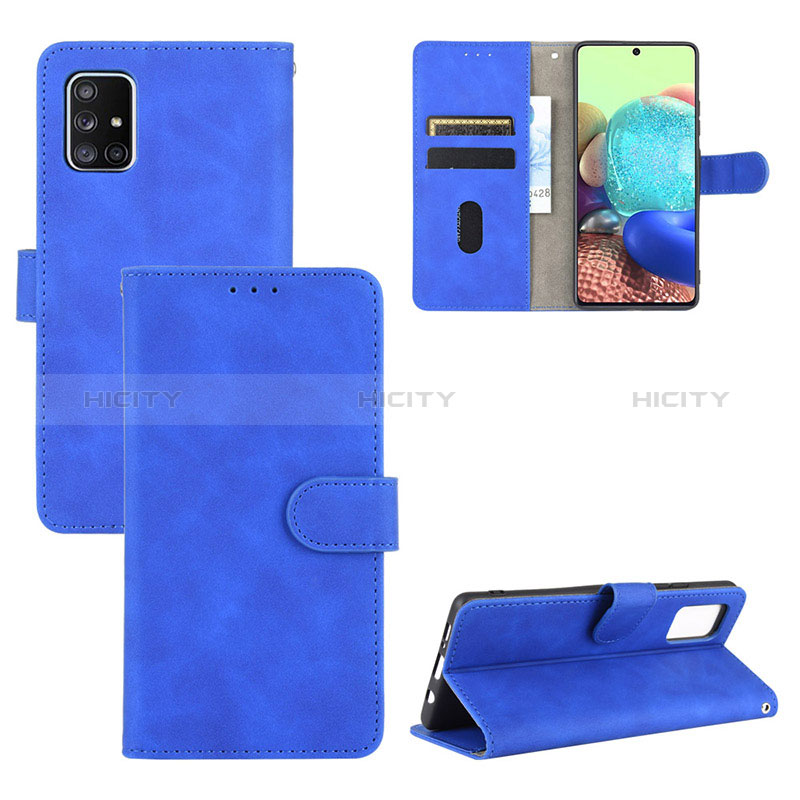 Funda de Cuero Cartera con Soporte Carcasa L03Z para Samsung Galaxy A71 4G A715