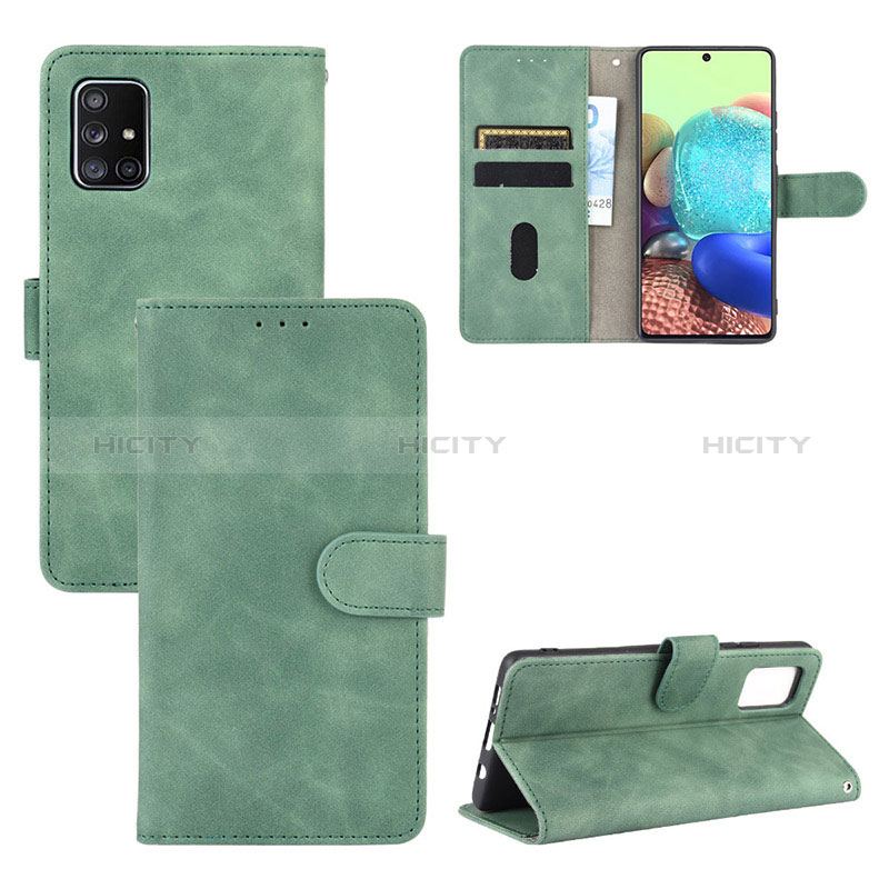 Funda de Cuero Cartera con Soporte Carcasa L03Z para Samsung Galaxy A71 5G