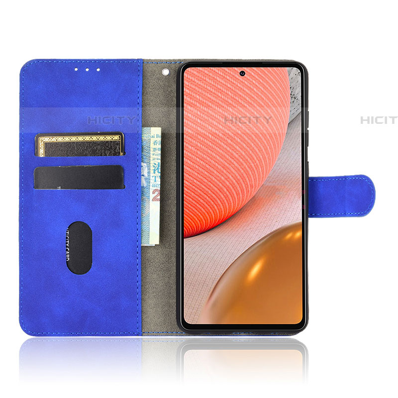 Funda de Cuero Cartera con Soporte Carcasa L03Z para Samsung Galaxy A72 4G