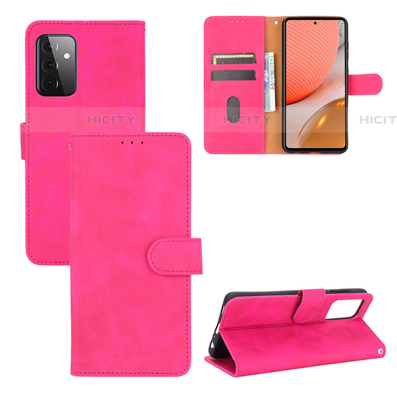 Funda de Cuero Cartera con Soporte Carcasa L03Z para Samsung Galaxy A72 5G