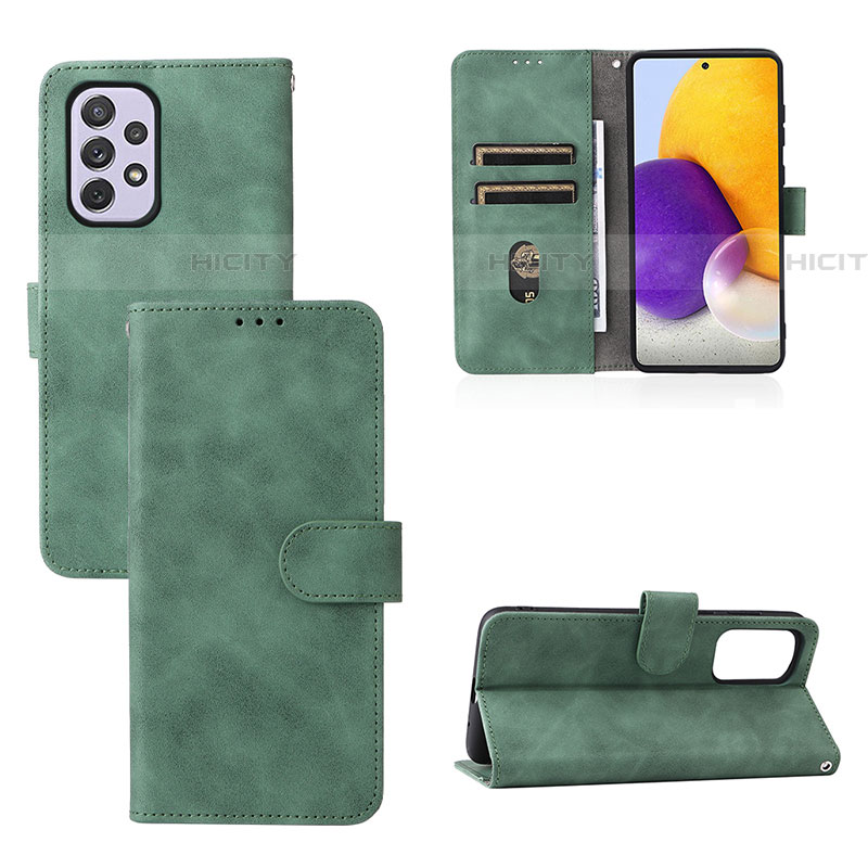 Funda de Cuero Cartera con Soporte Carcasa L03Z para Samsung Galaxy A73 5G