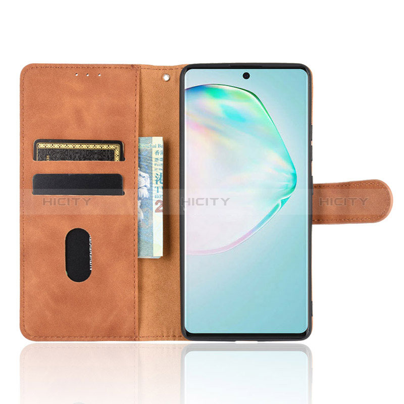 Funda de Cuero Cartera con Soporte Carcasa L03Z para Samsung Galaxy A91