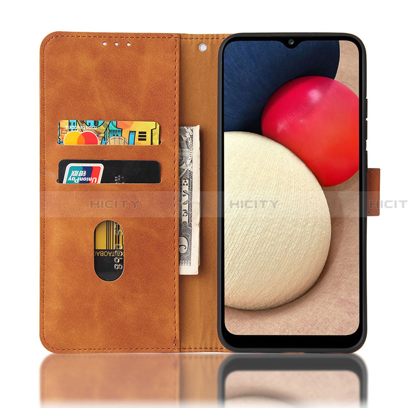 Funda de Cuero Cartera con Soporte Carcasa L03Z para Samsung Galaxy F02S SM-E025F