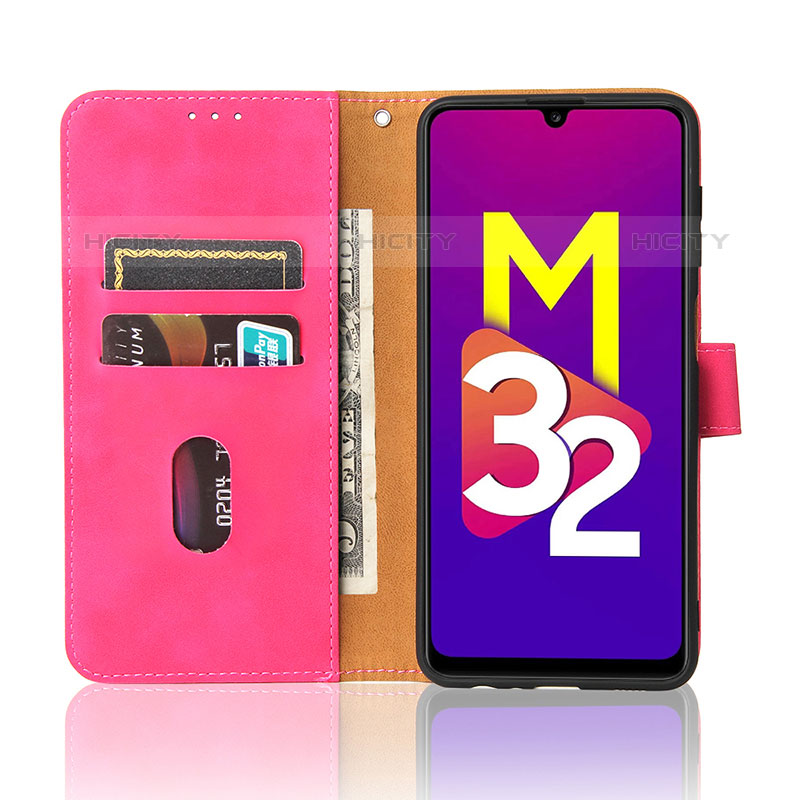 Funda de Cuero Cartera con Soporte Carcasa L03Z para Samsung Galaxy M32 4G