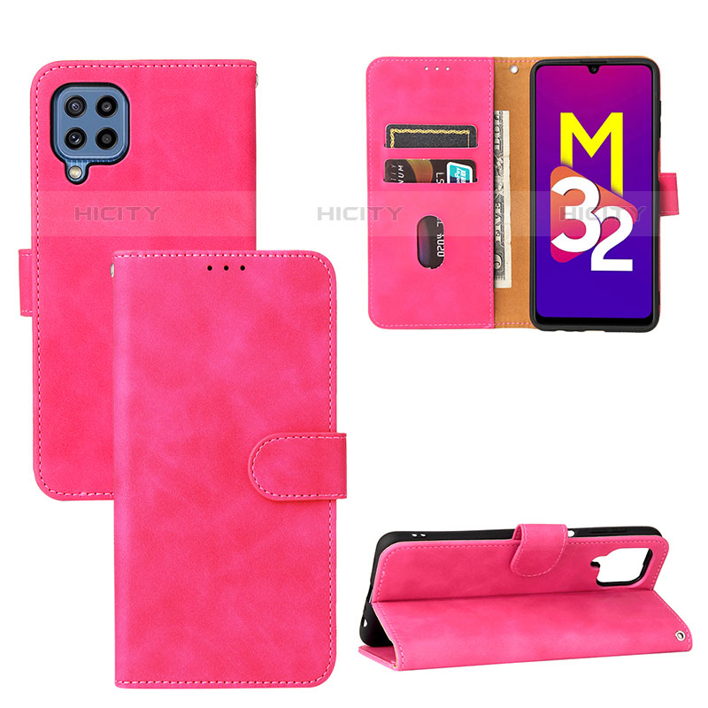 Funda de Cuero Cartera con Soporte Carcasa L03Z para Samsung Galaxy M32 4G