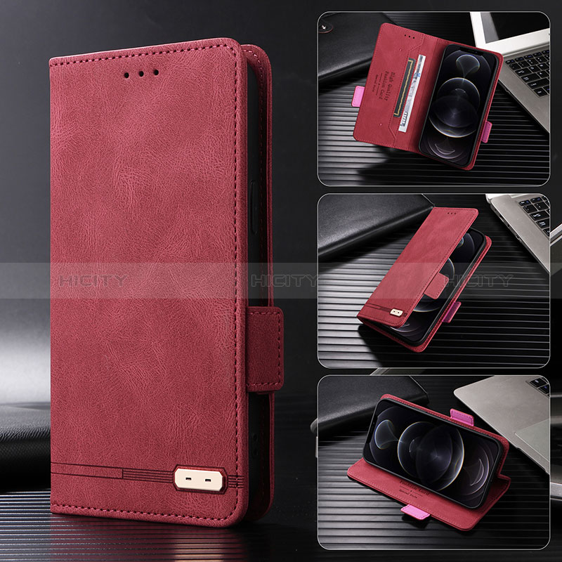 Funda de Cuero Cartera con Soporte Carcasa L03Z para Samsung Galaxy XCover 6 Pro 5G