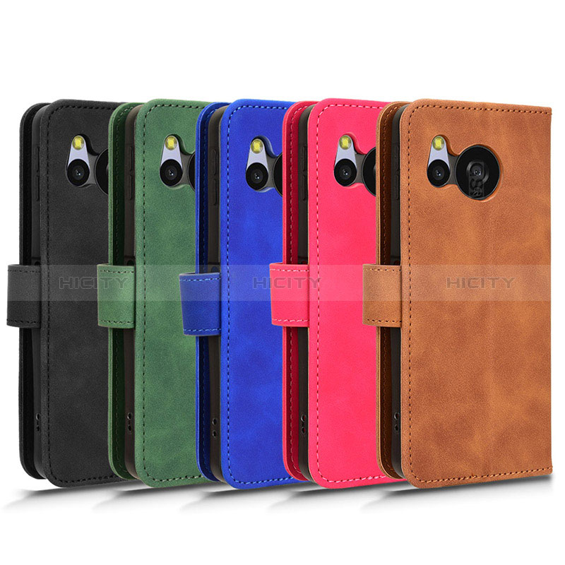 Funda de Cuero Cartera con Soporte Carcasa L03Z para Sharp Aquos Sense8