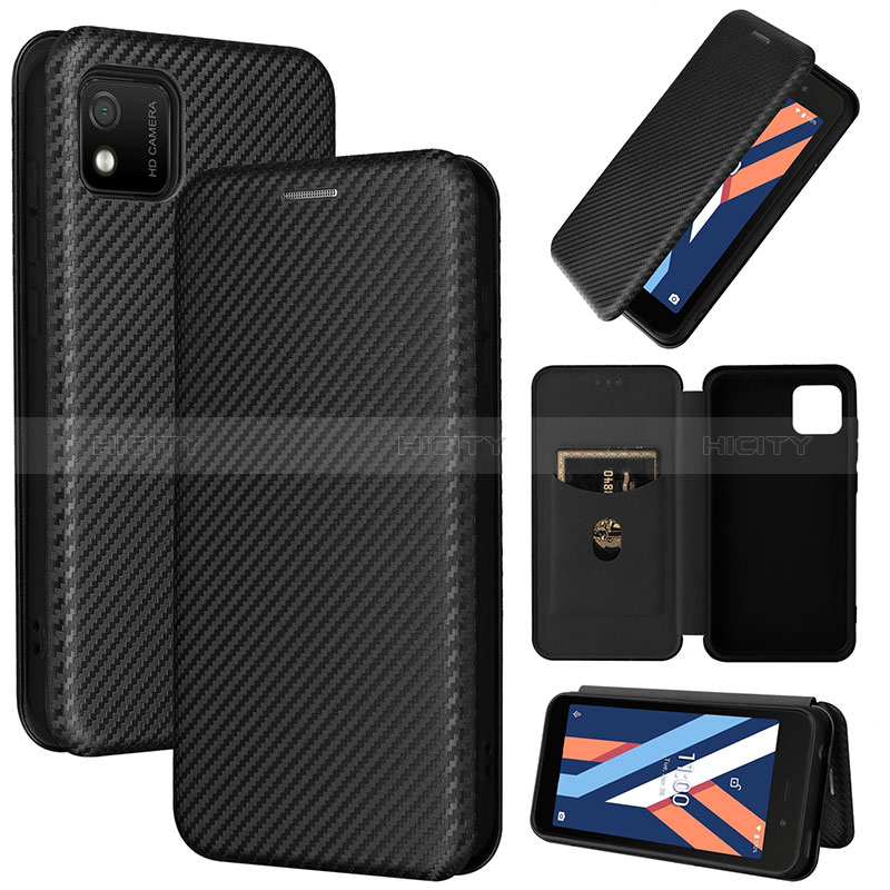 Funda de Cuero Cartera con Soporte Carcasa L03Z para Wiko Y52