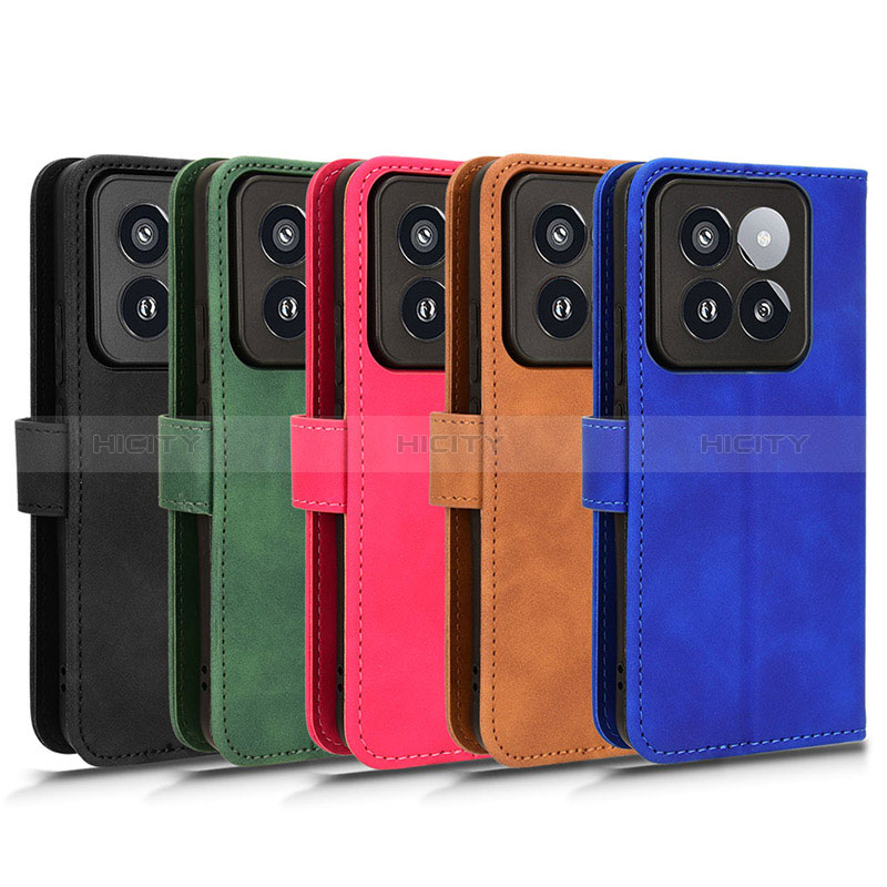 Funda de Cuero Cartera con Soporte Carcasa L03Z para Xiaomi Mi 14 5G