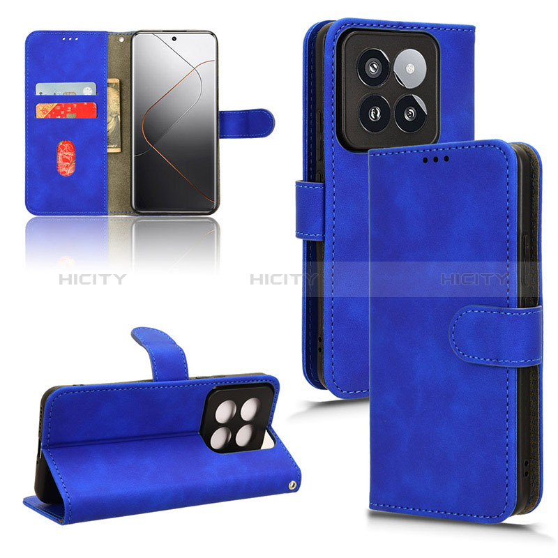 Funda de Cuero Cartera con Soporte Carcasa L03Z para Xiaomi Mi 14 5G