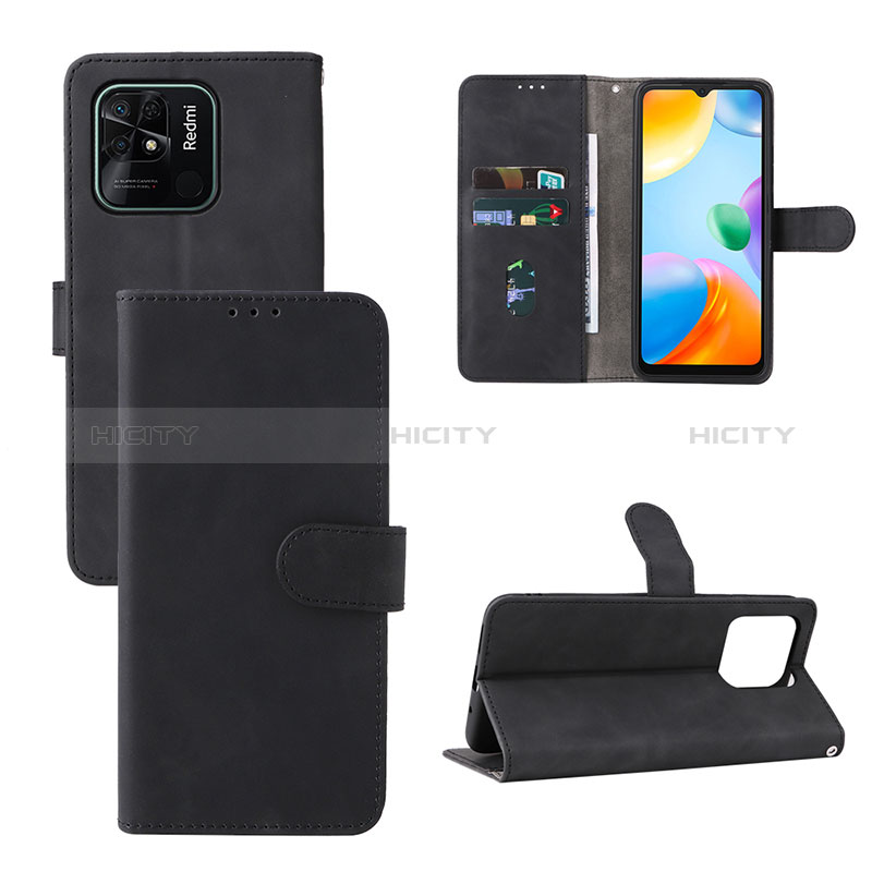 Funda de Cuero Cartera con Soporte Carcasa L03Z para Xiaomi Redmi 10 Power