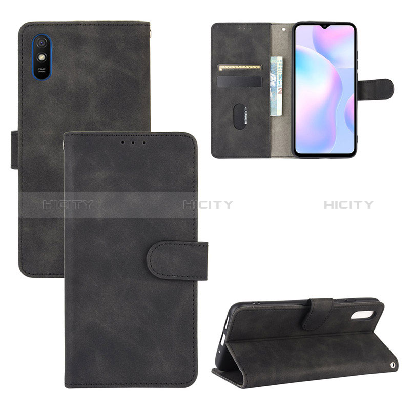 Funda de Cuero Cartera con Soporte Carcasa L03Z para Xiaomi Redmi 9i