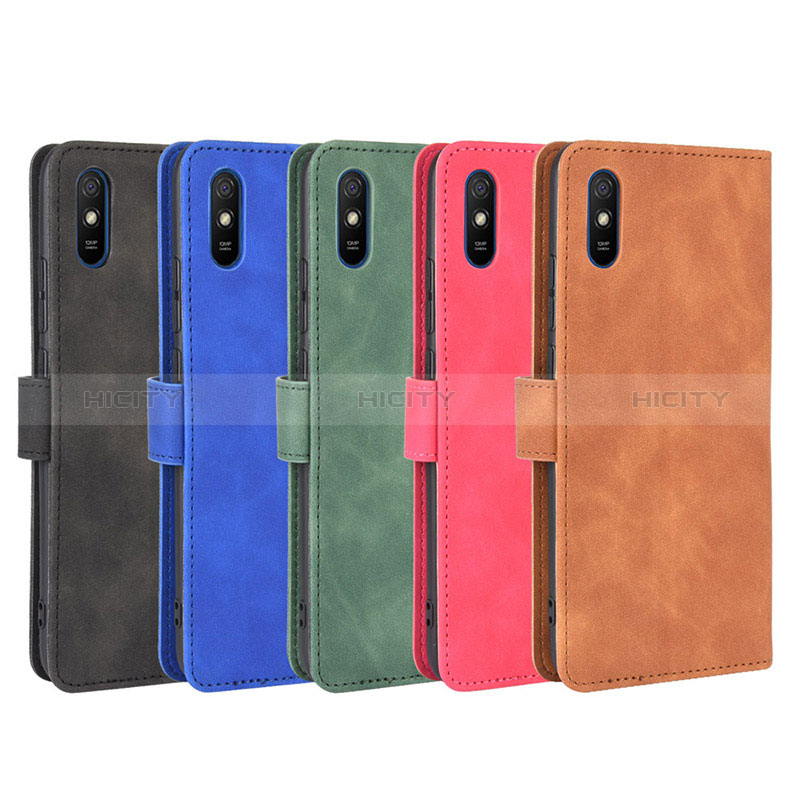 Funda de Cuero Cartera con Soporte Carcasa L03Z para Xiaomi Redmi 9i