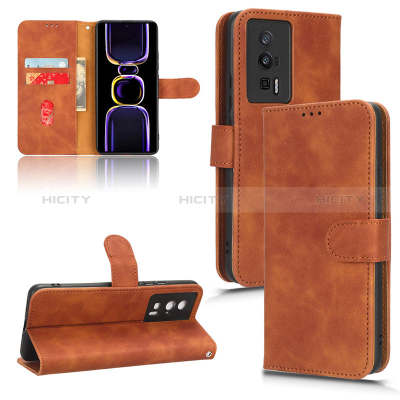 Funda de Cuero Cartera con Soporte Carcasa L03Z para Xiaomi Redmi K60 Pro 5G