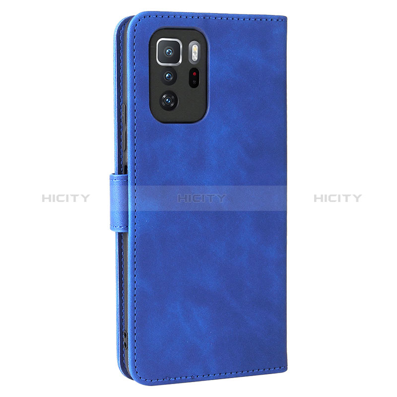 Funda de Cuero Cartera con Soporte Carcasa L03Z para Xiaomi Redmi Note 10 Pro 5G