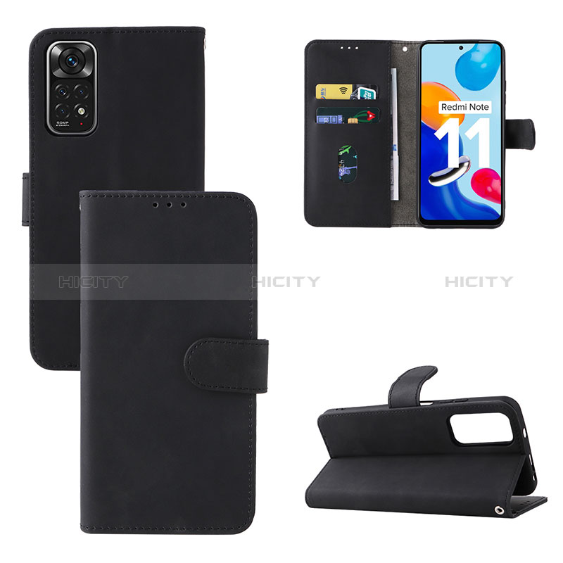 Funda de Cuero Cartera con Soporte Carcasa L03Z para Xiaomi Redmi Note 11 4G (2022)