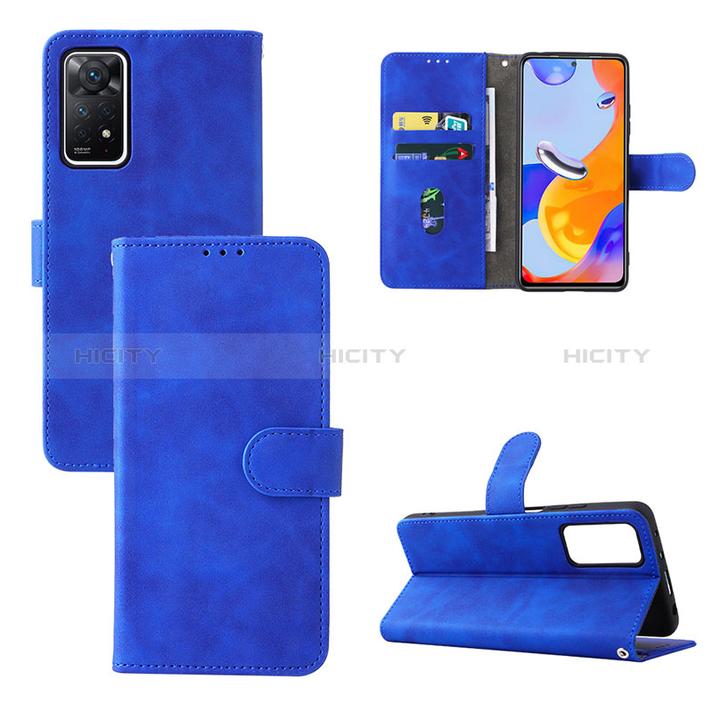 Funda de Cuero Cartera con Soporte Carcasa L03Z para Xiaomi Redmi Note 11 Pro 4G