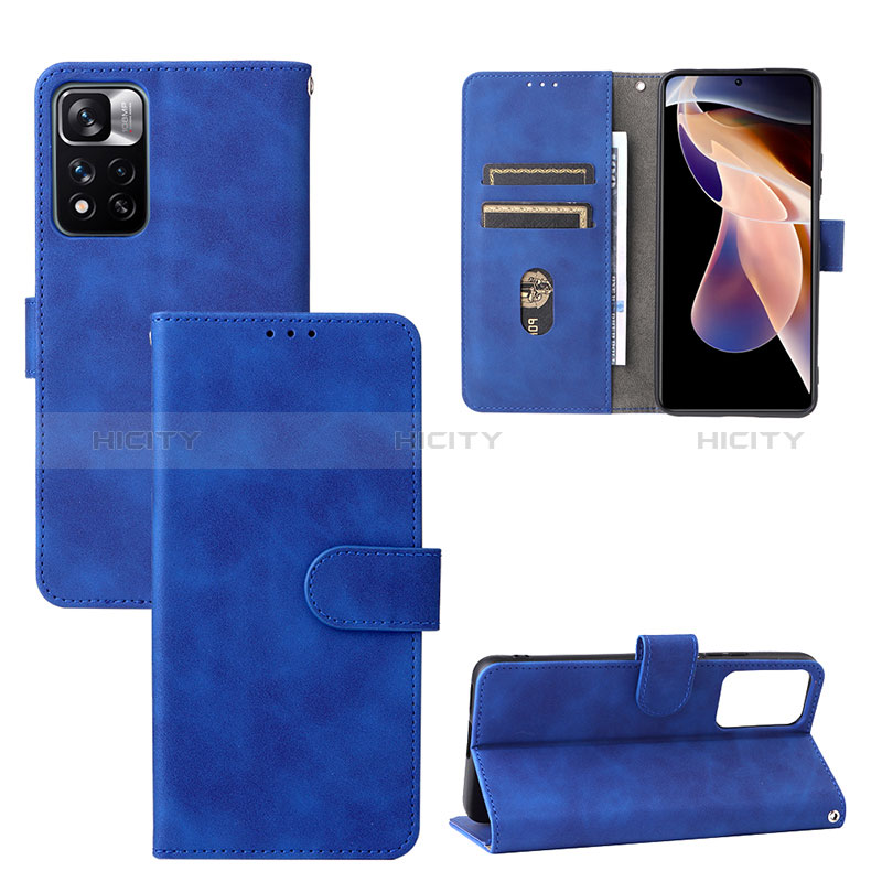 Funda de Cuero Cartera con Soporte Carcasa L03Z para Xiaomi Redmi Note 11 Pro+ Plus 5G