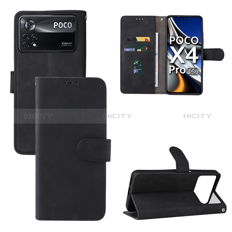 Funda de Cuero Cartera con Soporte Carcasa L03Z para Xiaomi Redmi Note 11E Pro 5G