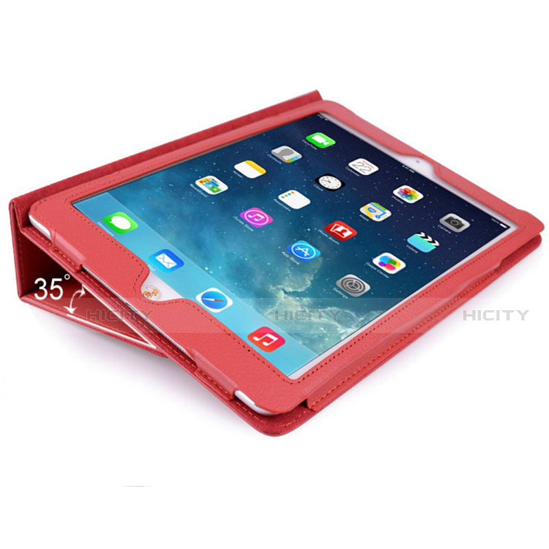 Funda de Cuero Cartera con Soporte Carcasa L04 para Apple iPad 10.2 (2019)