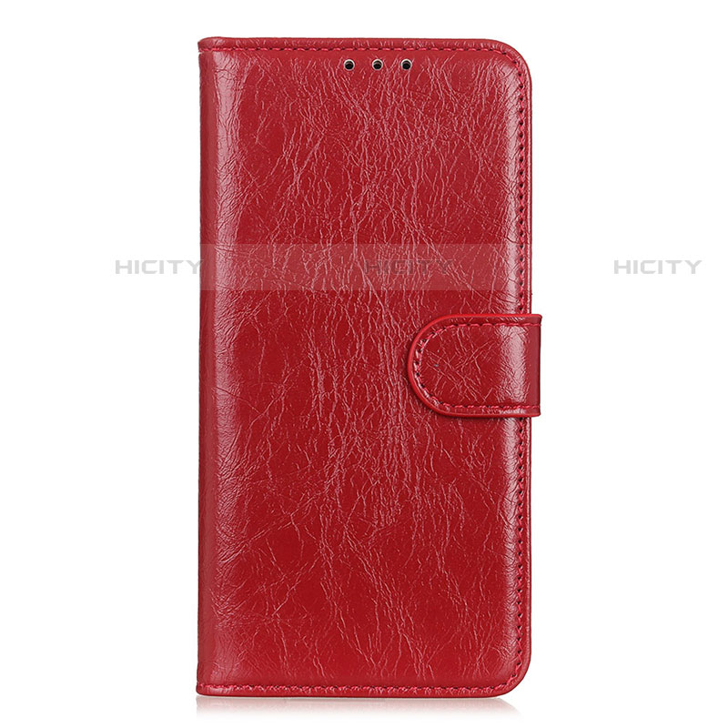 Funda de Cuero Cartera con Soporte Carcasa L04 para Huawei Mate 40 Lite 5G Rojo