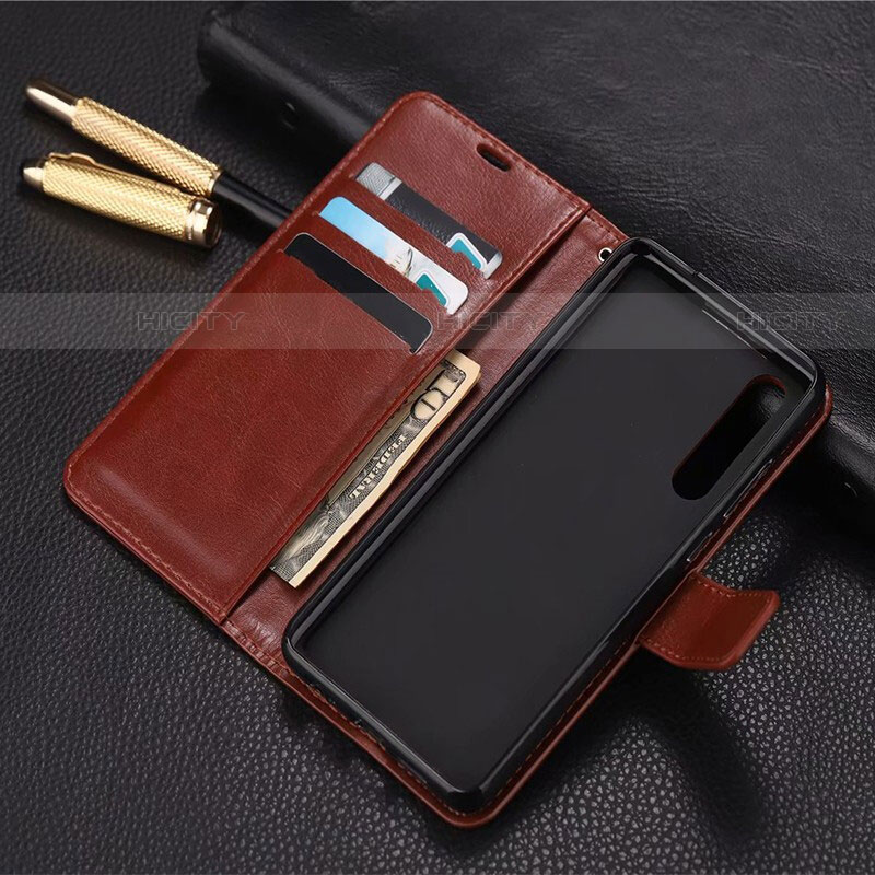 Funda de Cuero Cartera con Soporte Carcasa L04 para Huawei P Smart Pro (2019)