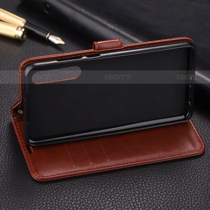 Funda de Cuero Cartera con Soporte Carcasa L04 para Huawei P Smart Pro (2019)