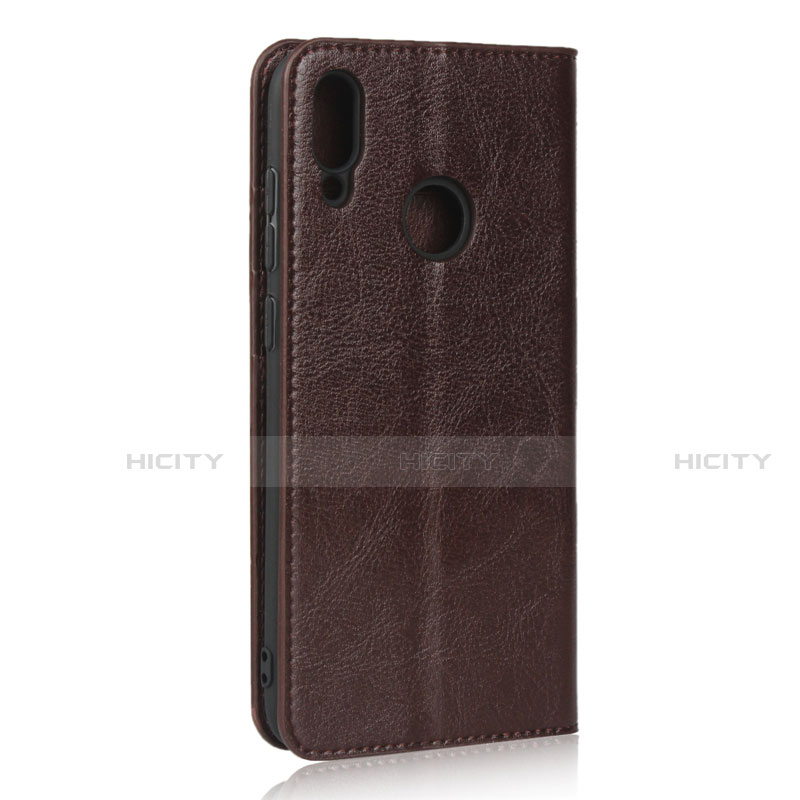 Funda de Cuero Cartera con Soporte Carcasa L04 para Huawei Y7 (2019)