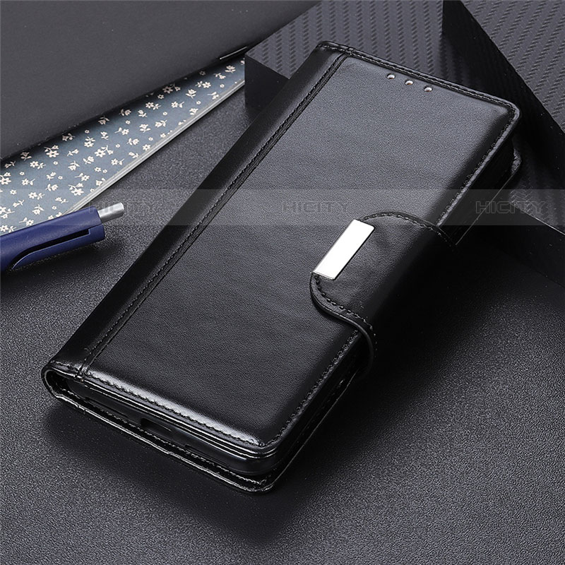 Funda de Cuero Cartera con Soporte Carcasa L04 para Huawei Y8s Negro