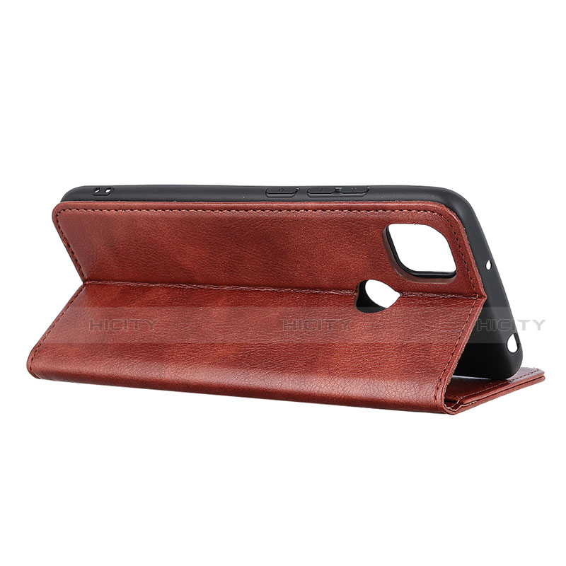 Funda de Cuero Cartera con Soporte Carcasa L04 para Motorola Moto G9 Power