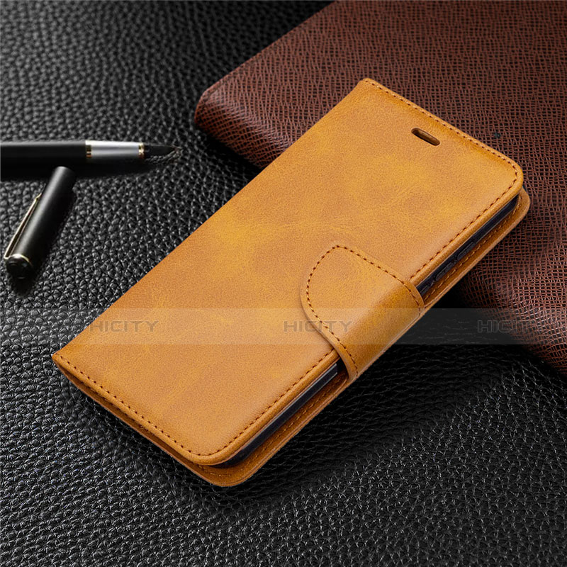 Funda de Cuero Cartera con Soporte Carcasa L04 para Nokia 1.3 Naranja