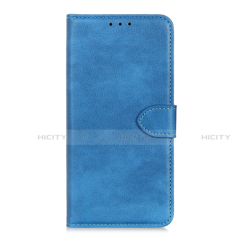 Funda de Cuero Cartera con Soporte Carcasa L04 para Nokia C3 Azul Cielo