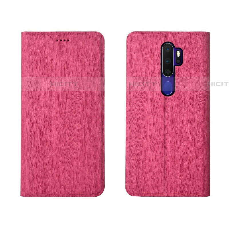 Funda de Cuero Cartera con Soporte Carcasa L04 para Oppo A11X