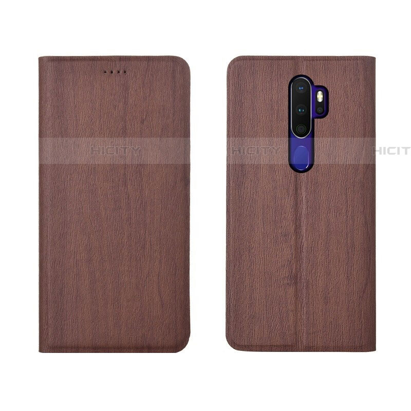 Funda de Cuero Cartera con Soporte Carcasa L04 para Oppo A5 (2020)