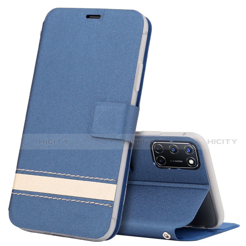 Funda de Cuero Cartera con Soporte Carcasa L04 para Oppo A52