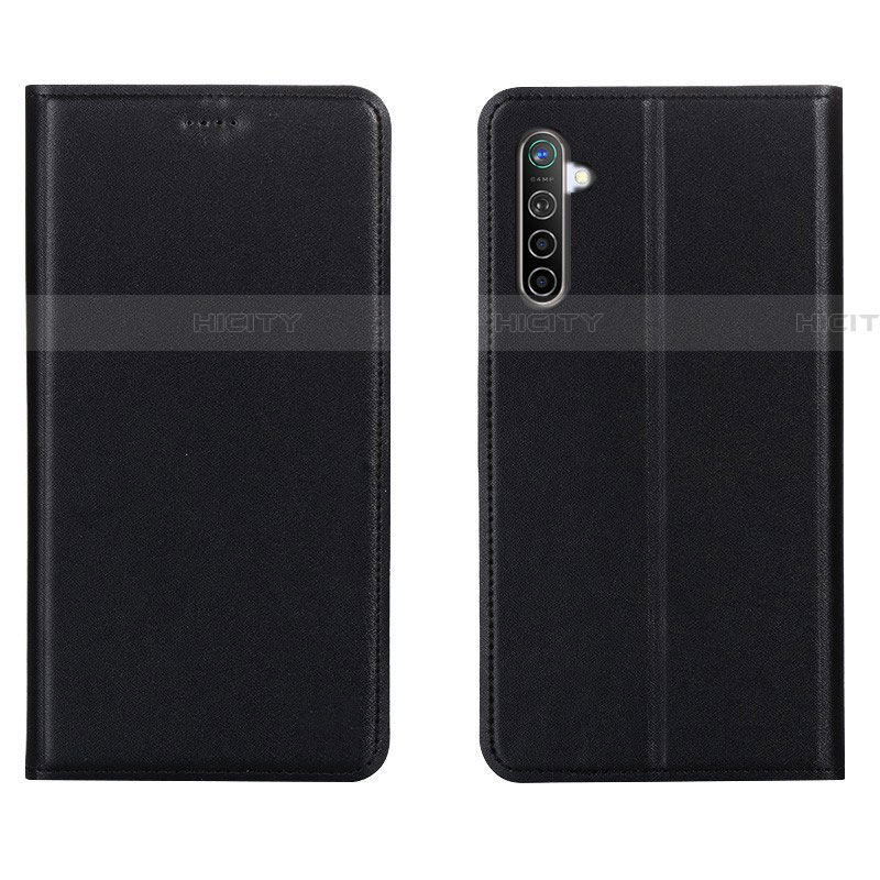 Funda de Cuero Cartera con Soporte Carcasa L04 para Oppo K5 Negro