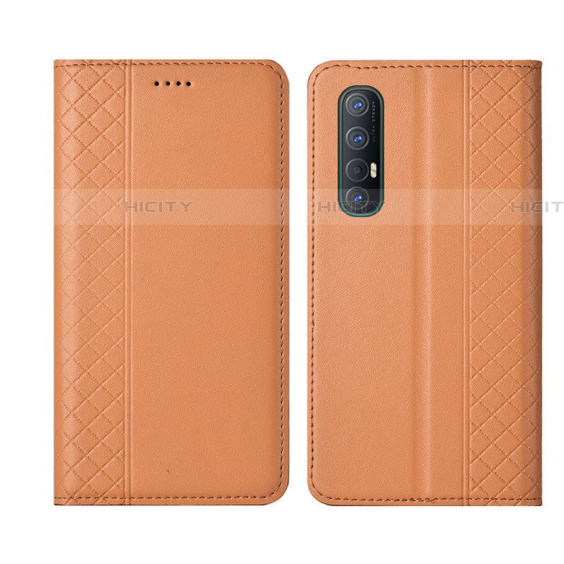 Funda de Cuero Cartera con Soporte Carcasa L04 para Oppo Reno3 Pro