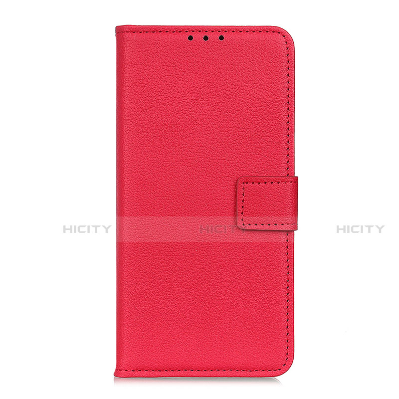 Funda de Cuero Cartera con Soporte Carcasa L04 para Realme V5 5G Rojo