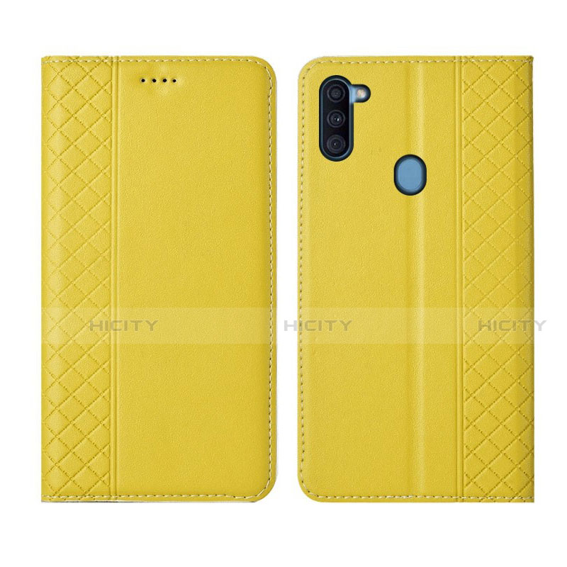 Funda de Cuero Cartera con Soporte Carcasa L04 para Samsung Galaxy A11