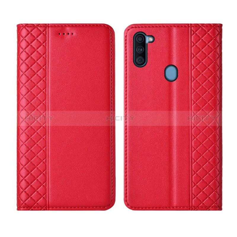 Funda de Cuero Cartera con Soporte Carcasa L04 para Samsung Galaxy M11