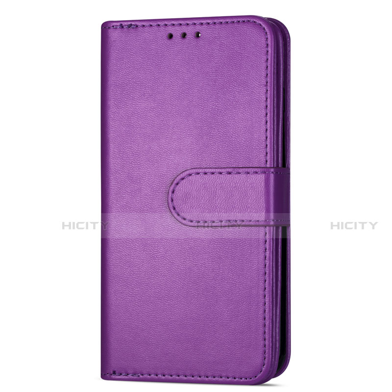 Funda de Cuero Cartera con Soporte Carcasa L04 para Samsung Galaxy S20 5G Morado