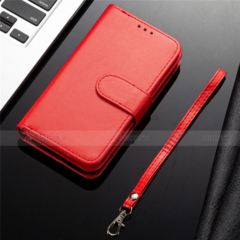 Funda de Cuero Cartera con Soporte Carcasa L04 para Samsung Galaxy S20 Plus 5G Rojo