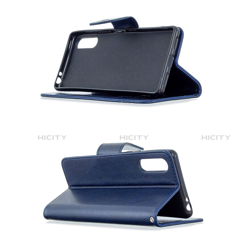 Funda de Cuero Cartera con Soporte Carcasa L04 para Sony Xperia L4