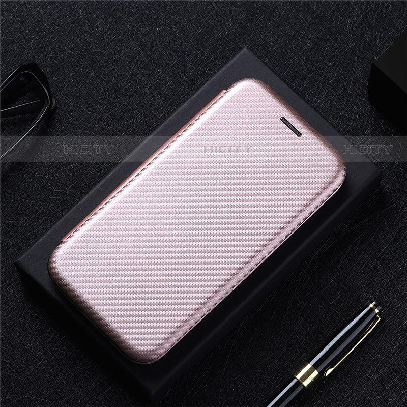 Funda de Cuero Cartera con Soporte Carcasa L04 para Xiaomi Mi 12 Ultra 5G Oro Rosa