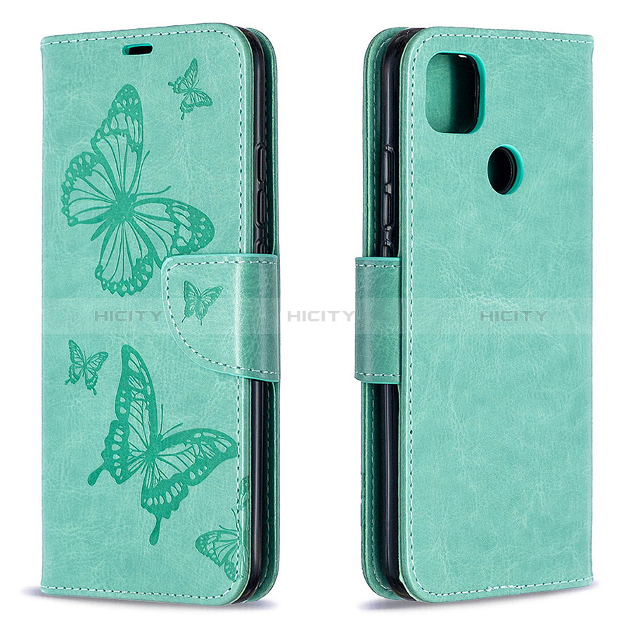 Funda de Cuero Cartera con Soporte Carcasa L04 para Xiaomi Redmi 10A 4G